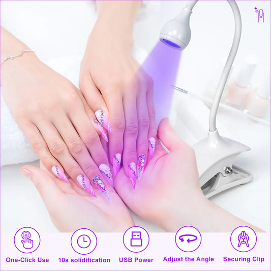 Mini UV lamp for nail dryer