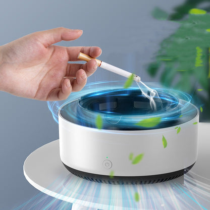 Used Intelligent Air Purifier Ashtray Smoke Removal