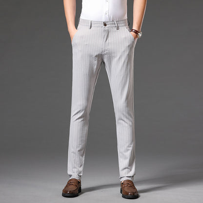 Pantalon droit ample pour homme