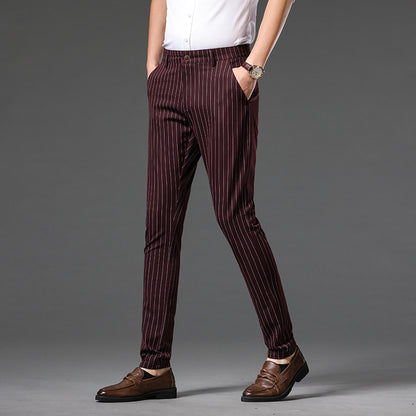 Pantalon droit ample pour homme