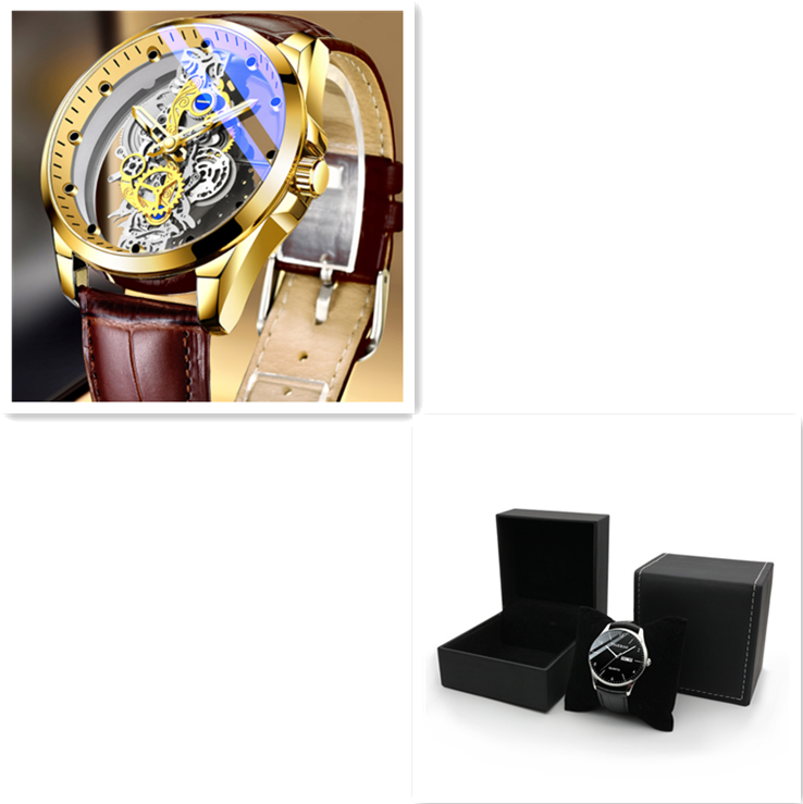 Double-sided Skeleton Men's Automatic Watch