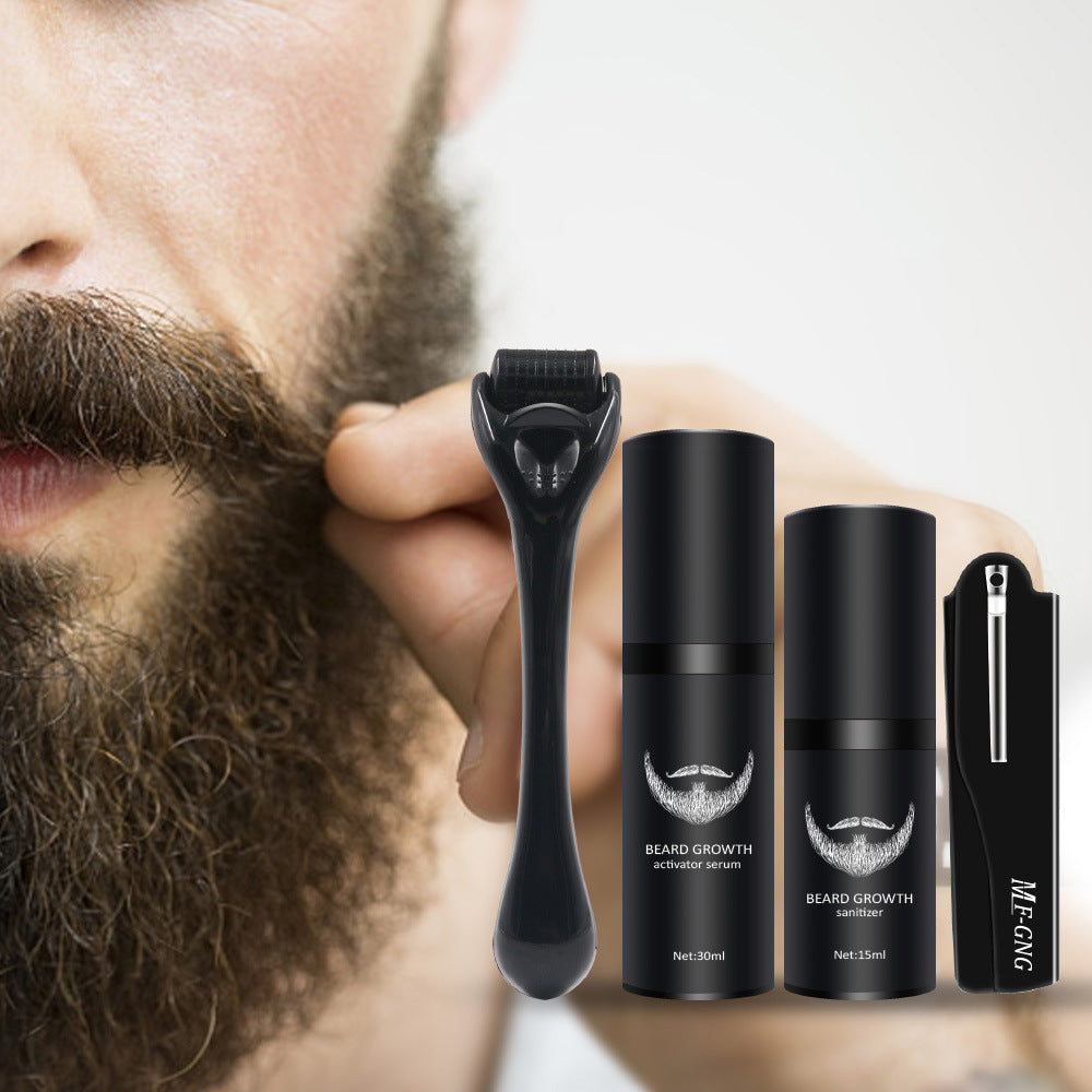 Kit barbe pour homme nettoyage désinfectant