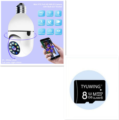 WiFi CAMERA 1080P Bulb Moving Head Surveillance Camera