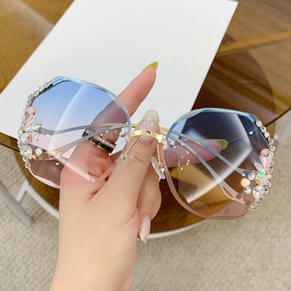 Lunettes de soleil à diamants femmes