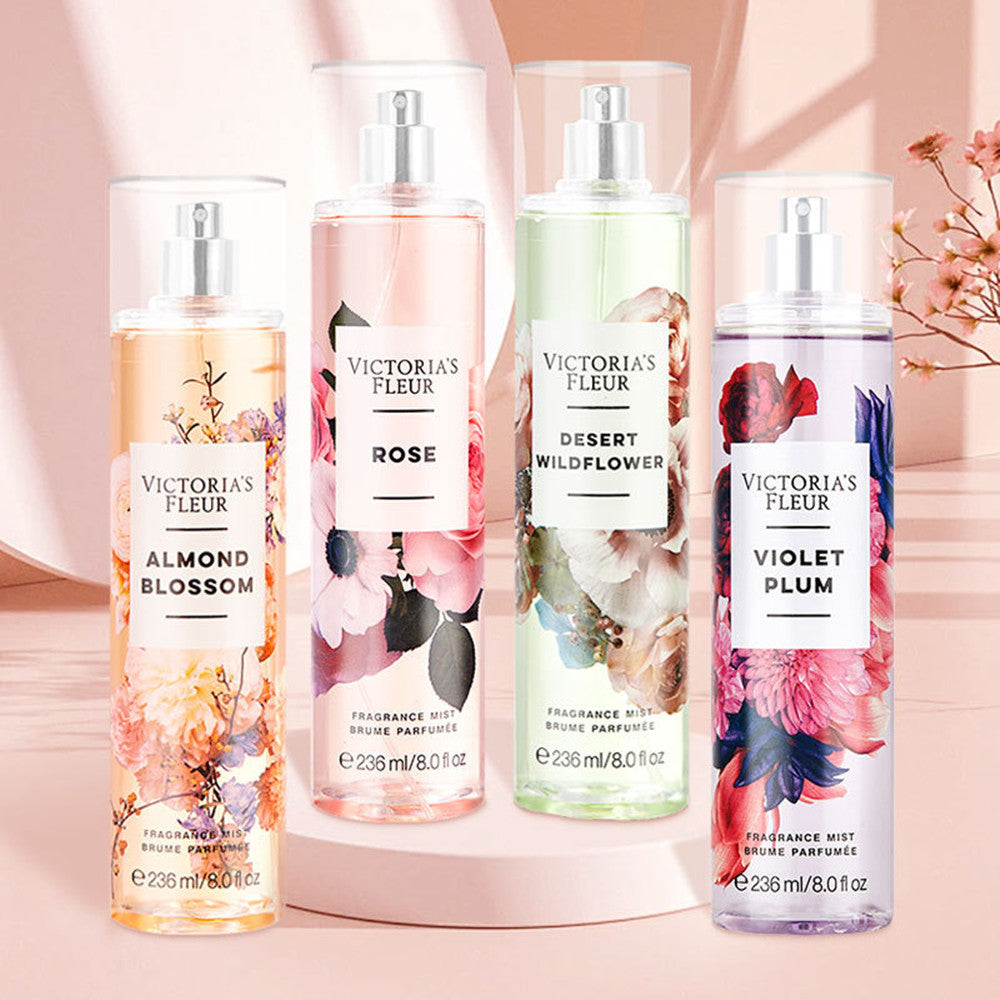 Spray corporel, parfum durable aux fleurs et fruits