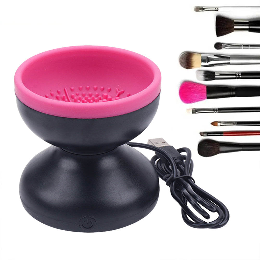 Brosse de maquillage Nettoyeur automatique USB Rechargeable