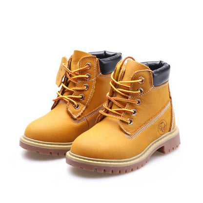 Chaussures En Cuir Enfants de Grande Taille Martin Bottes