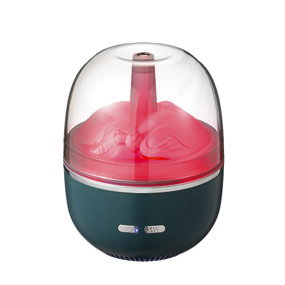 Humidificateur coloré, aromathérapie, lampe brouillard