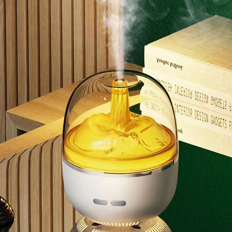 Humidificateur coloré, aromathérapie, lampe brouillard