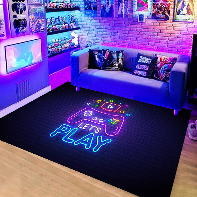 Tapis de dessin animé Jeu video