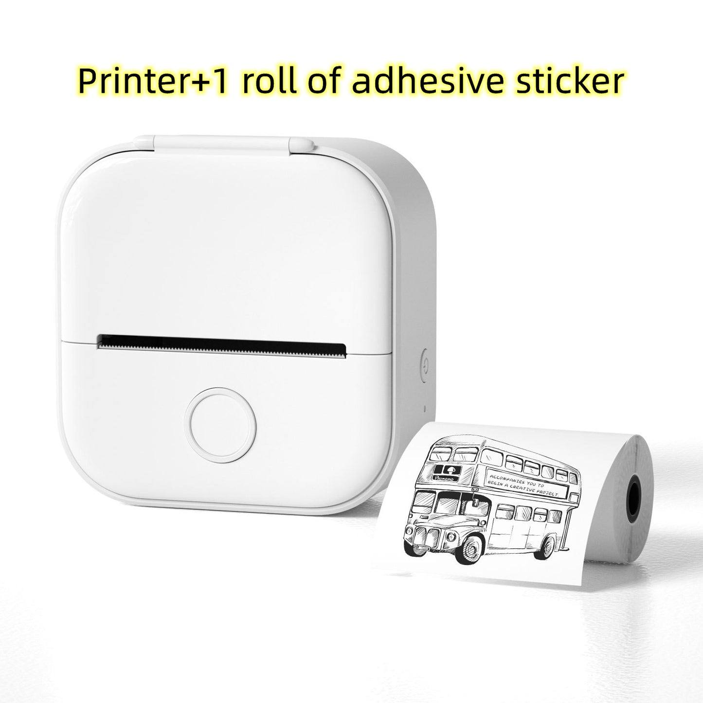 Mini Portable Thermal Label Printer