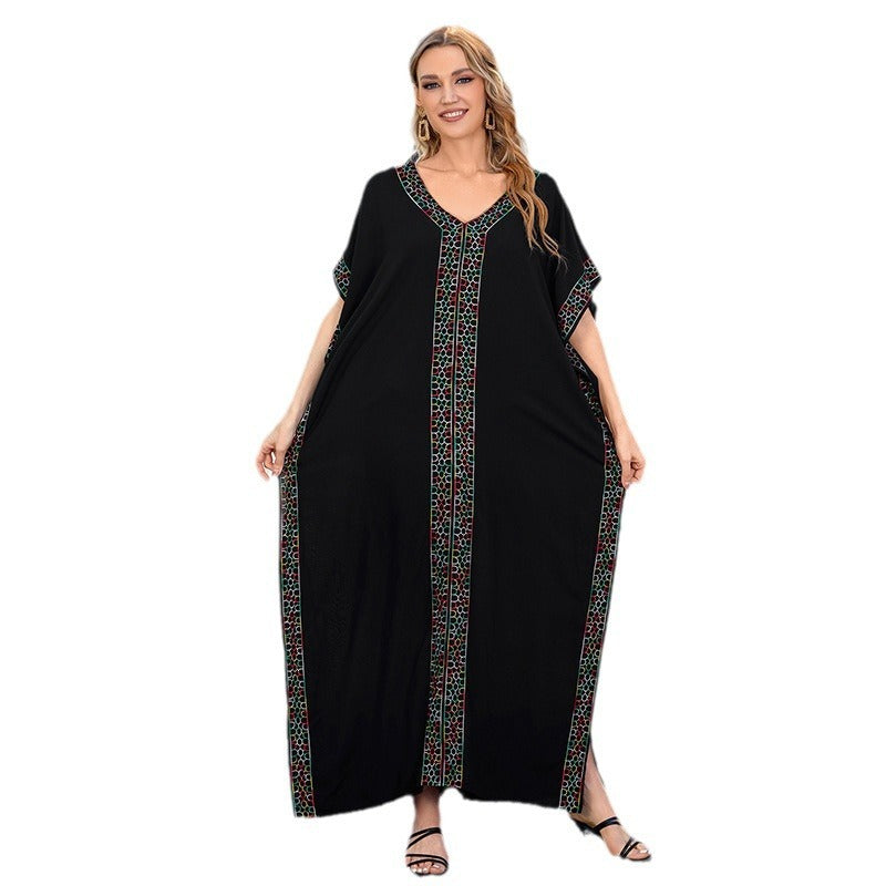 Robe de soirée ample de grande taille