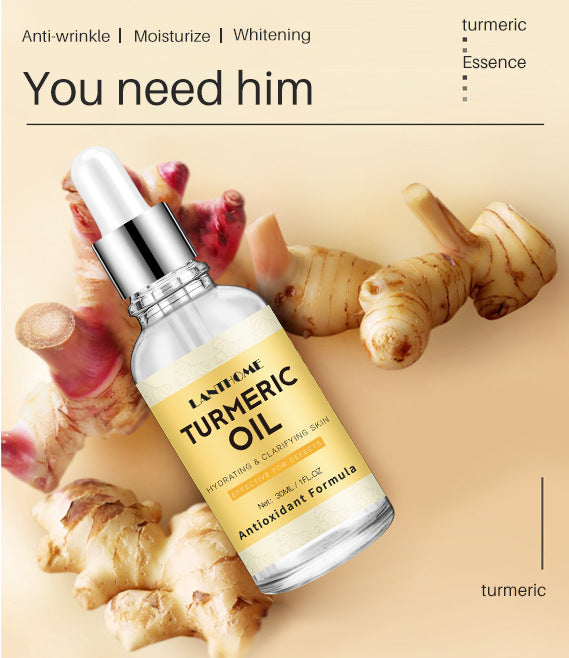 Huile naturelle et hydratante au curcuma, visage & corps