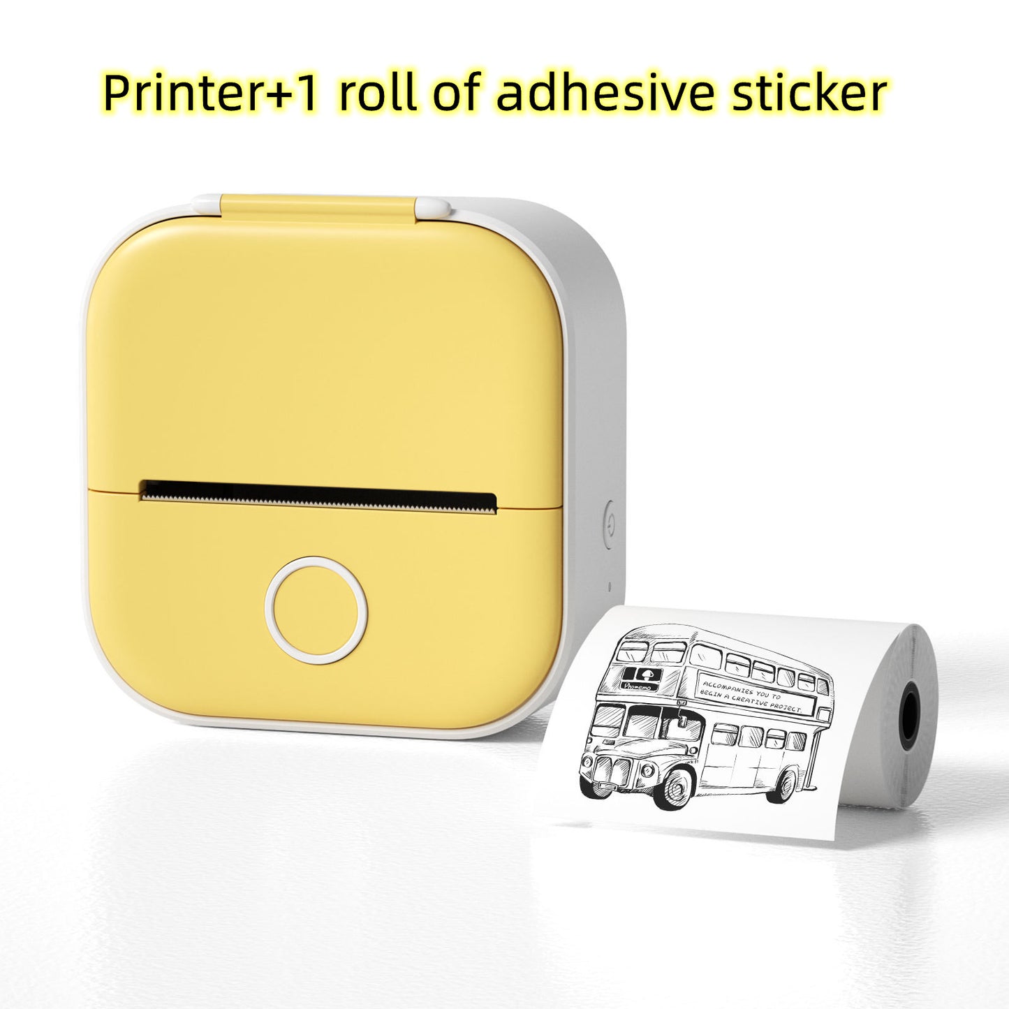 Mini Portable Thermal Label Printer