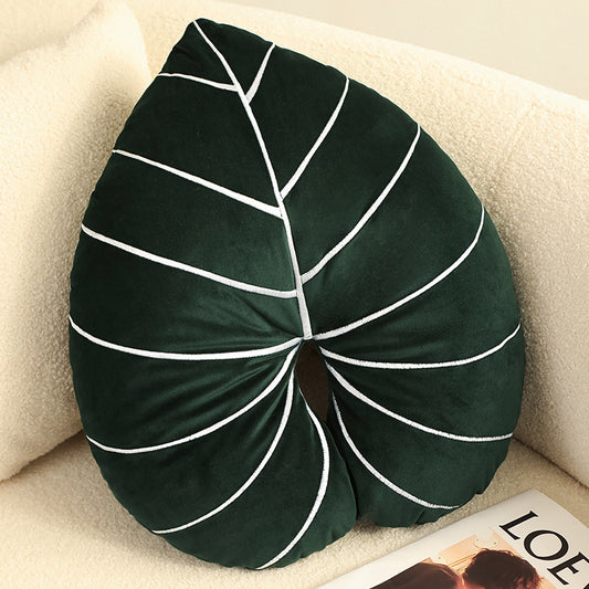 Oreiller de  Maison Philodendron, Plante verte