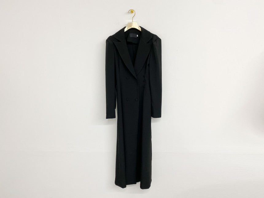 Robe de costume longue à la mode pour femmes