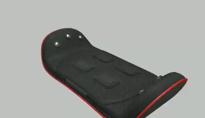 Curvature lumbar massager